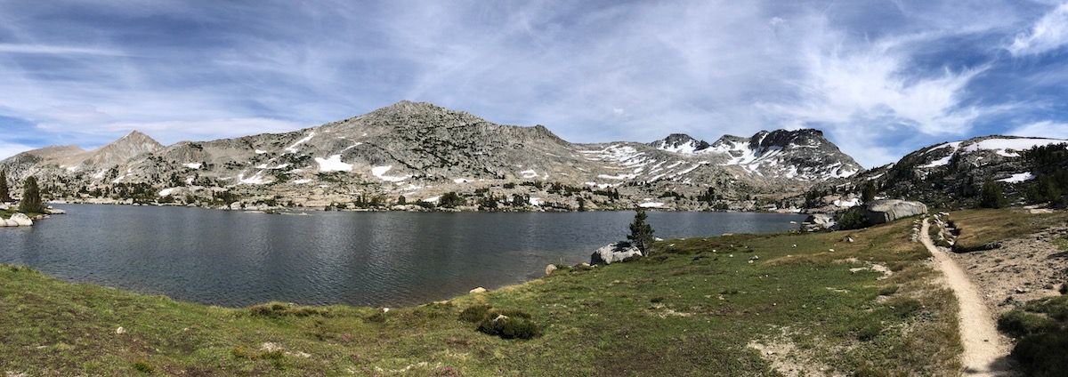 Heading up Selden Pass.