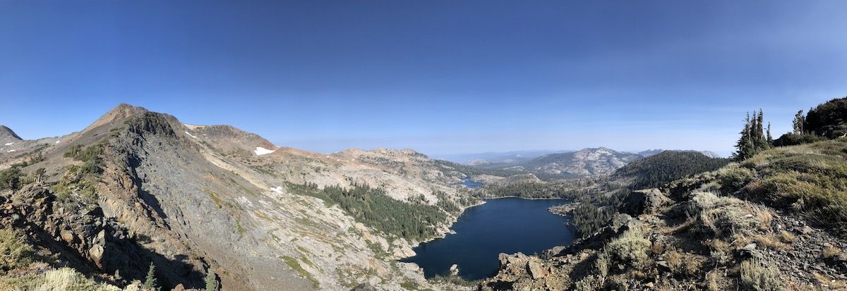 Views North from Dicks Pass.