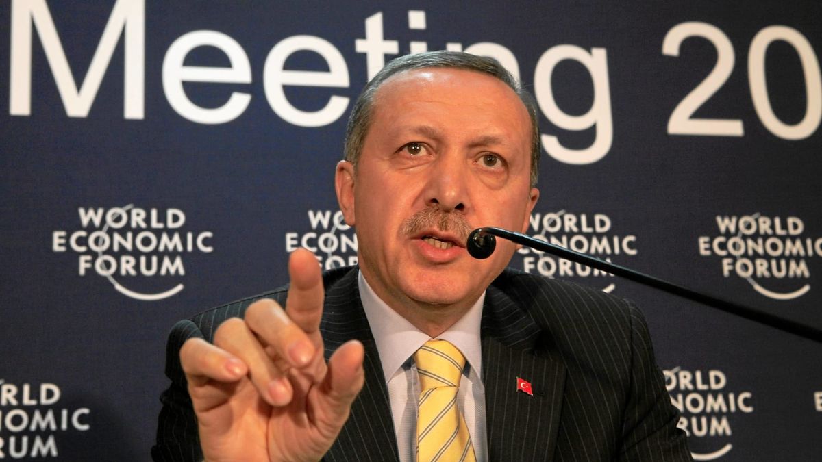 Recep Tayyip Erdogan at World Economic Forum 2009