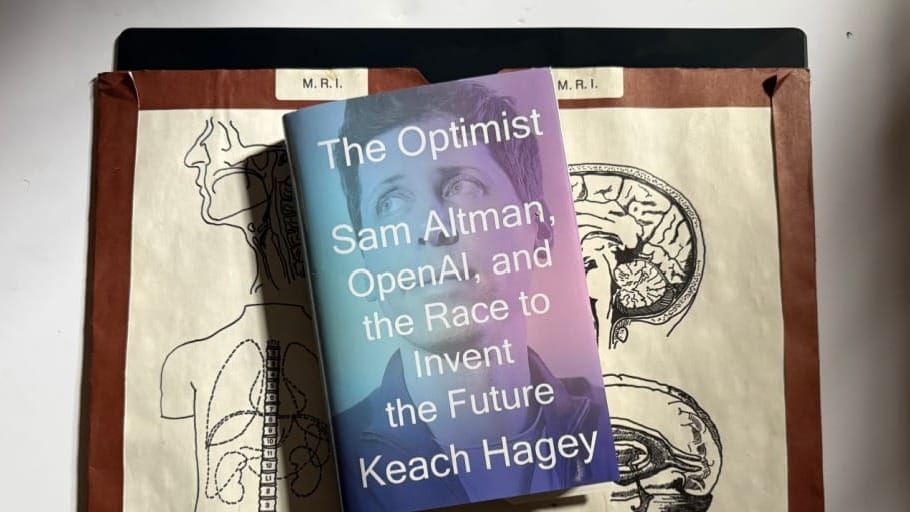 he Optimist: Sam Altman, OpenAI, and the Race to Invent the Future cover