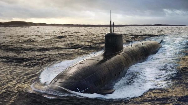 Rendering of SSN-AUKUS submarine