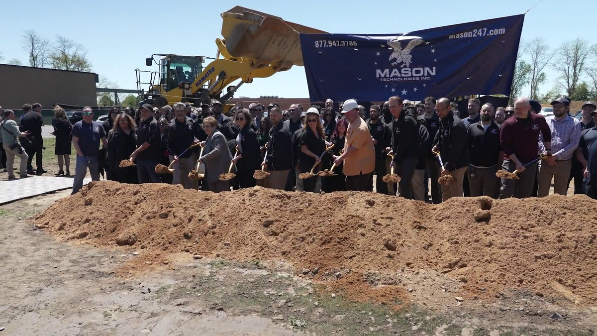Mason Technologies breaks ground on $30 million Hauppauge HQ