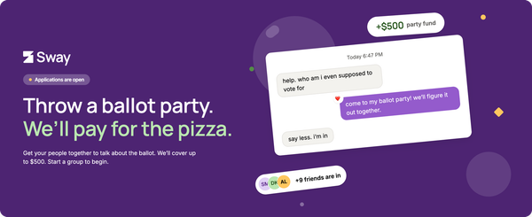 We'll Give You $500 to Host a Ballot Party