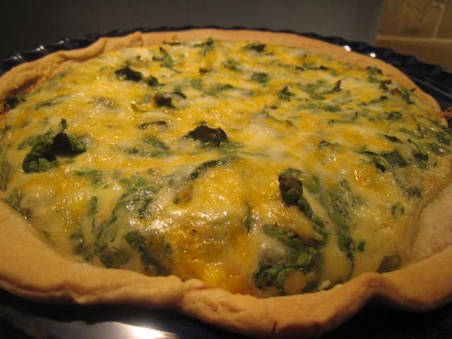 Spinach Quiche