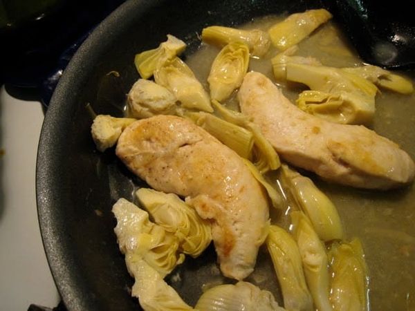Lemon Artichoke Chicken