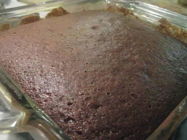 Cockeyed cake