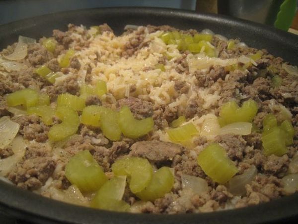 Mom's Sausage and Rice
