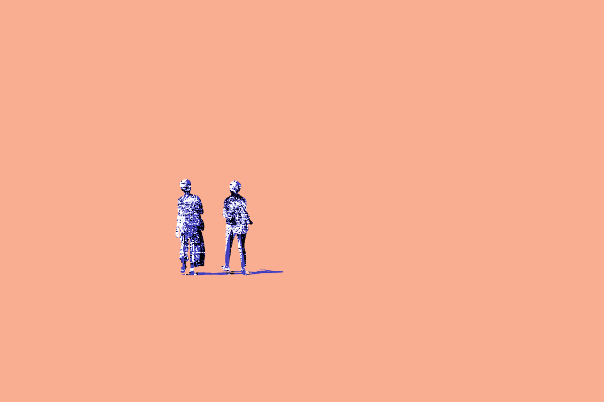 Two guys getting to do their stuff