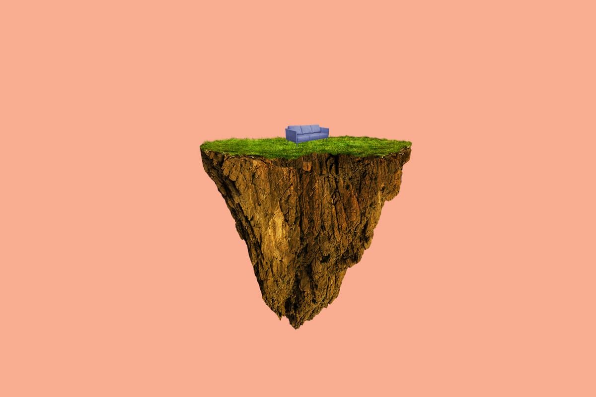 Sitting around, seeing the world