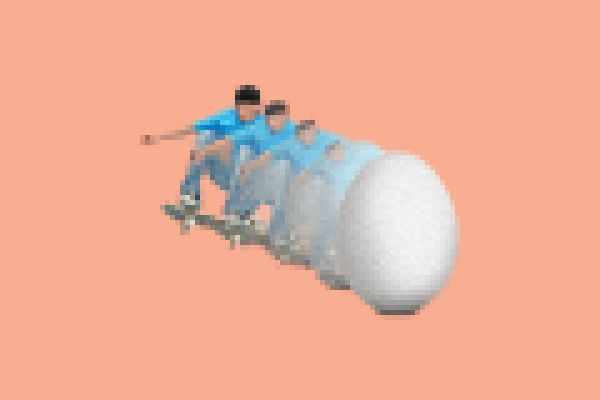 Suffer an egg, become an egg