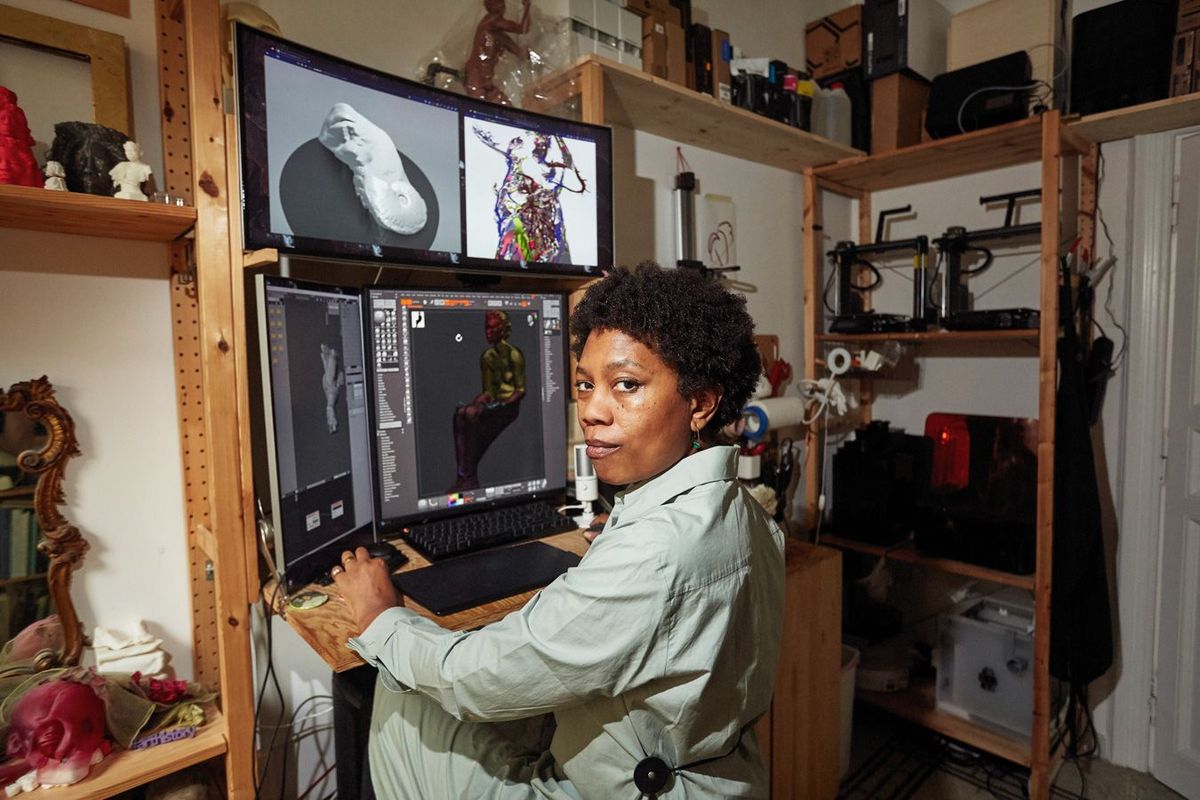 Auriea Harvey has a solo show at the Museum of the Moving Image