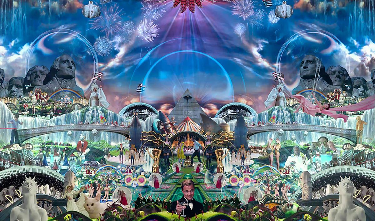 Marco Brambilla projects Heaven's Gate on the Sphere in Las Vegas