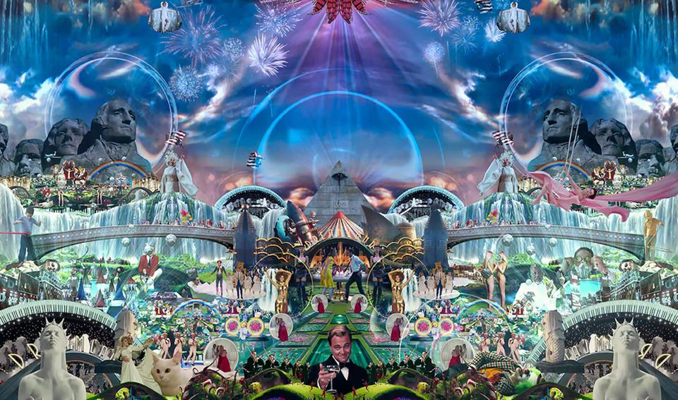 Marco Brambilla projects Heaven's Gate on the Sphere in Las Vegas