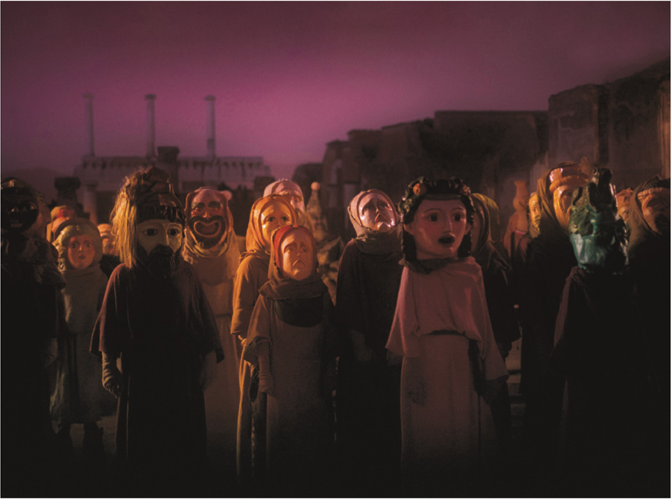 Wael Shawky has a film about Pompeii showing at Palazzo Grimani