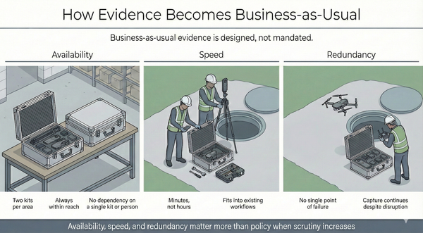 How Evidence Becomes Business-as-Usual