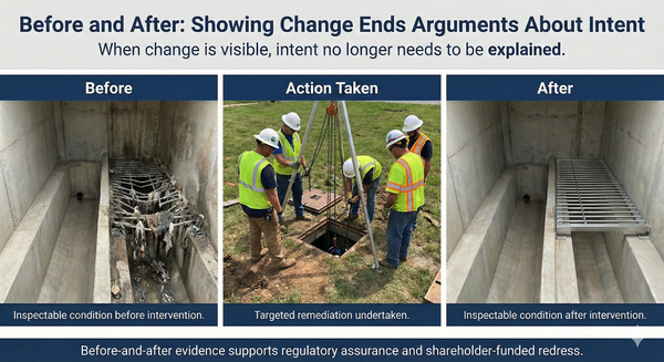 Before and After: The Simplest Form of Regulatory Defence