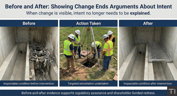 Before and After: The Simplest Form of Regulatory Defence