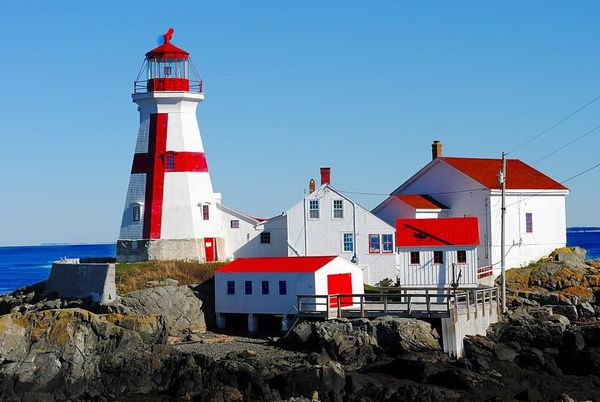 Coastal Sites: Lighthouses in New Brunswick, Canada