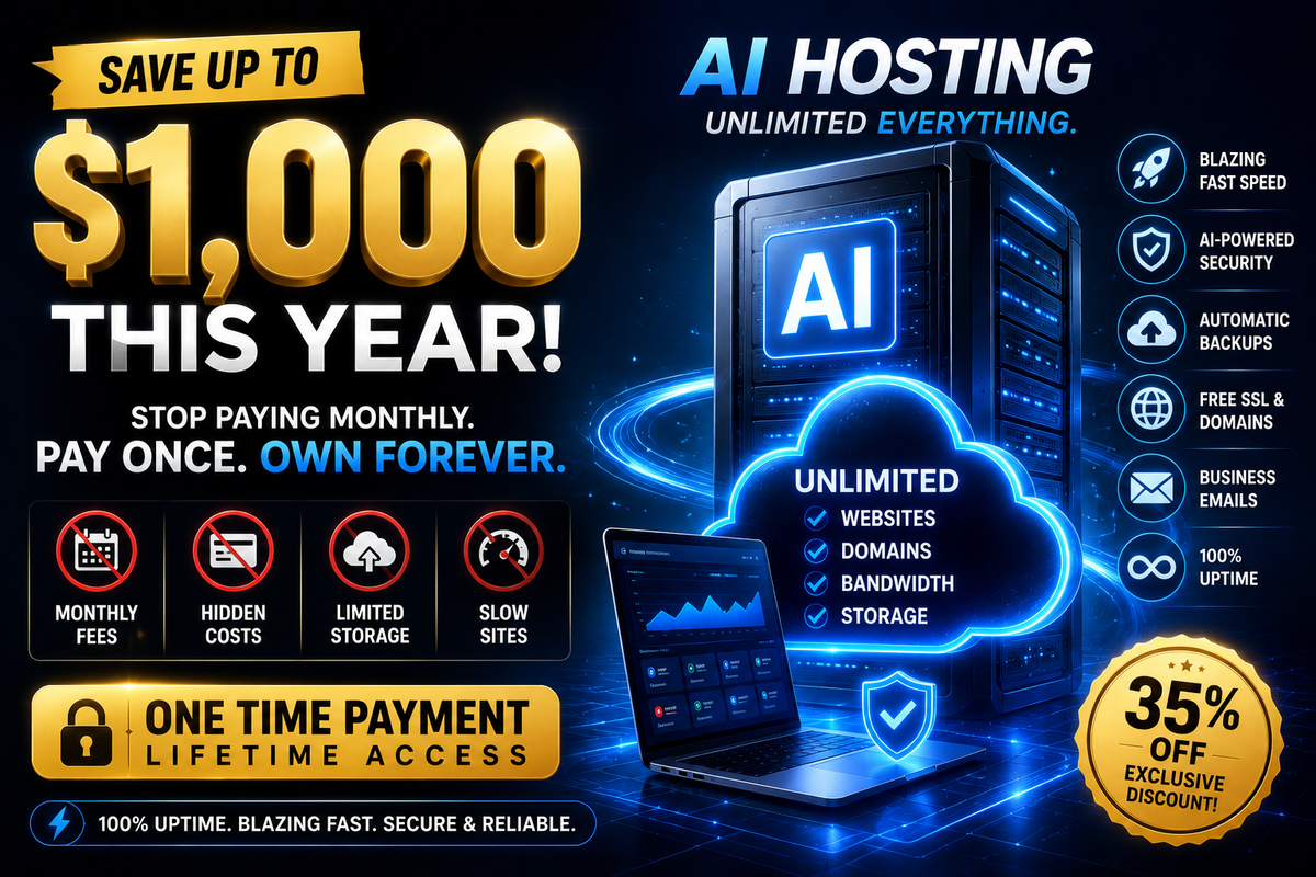 One payment. 100 websites. AI handles everything else. (This is a thing now)