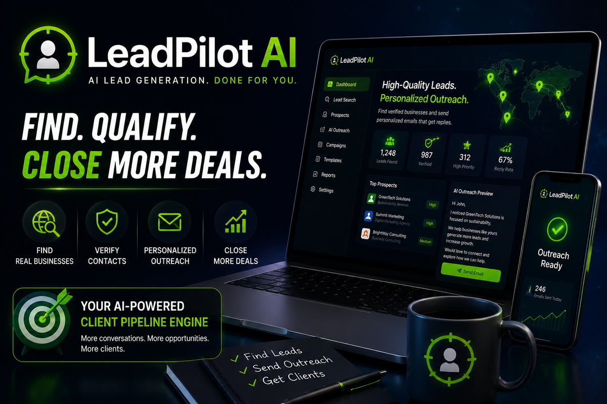 You are not bad at sales you are bad at finding real leads