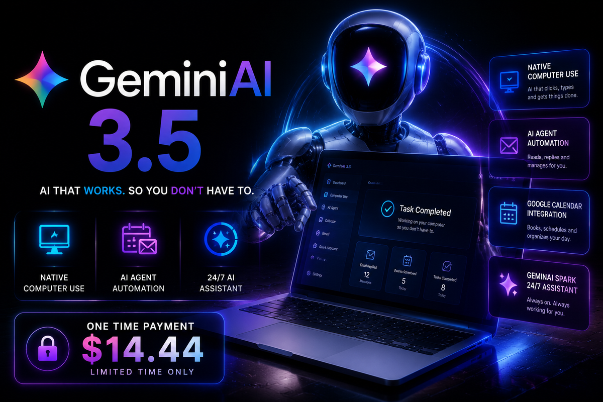 Hands-free AI on your own desktop, ends 11:59 tomorrow