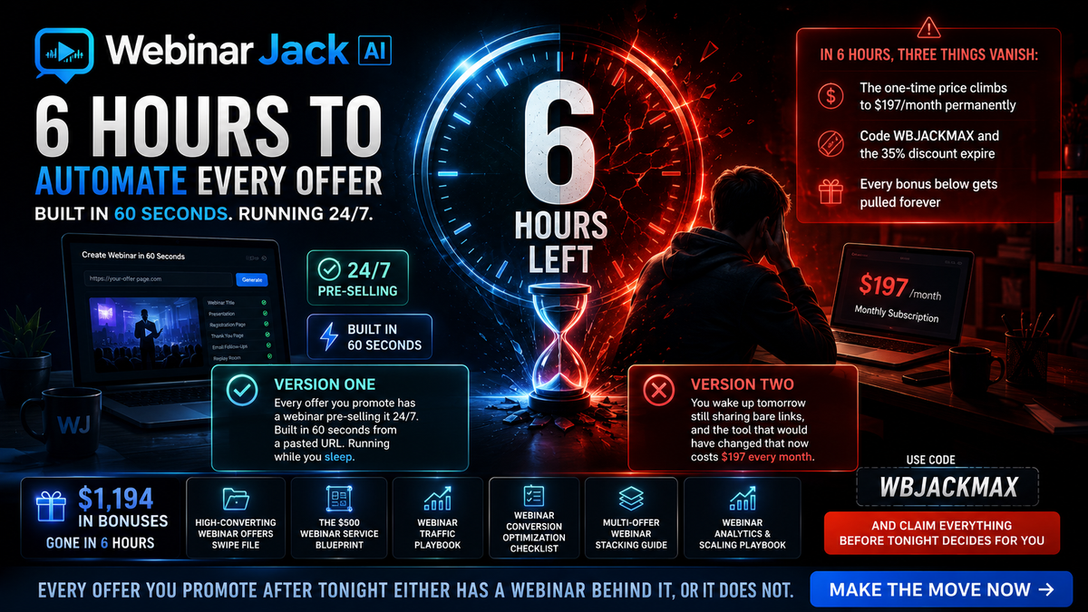 Tomorrow you either have a pre-selling machine or you do not