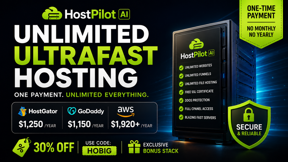Guess What Just Became Optional: Your Hosting Bill