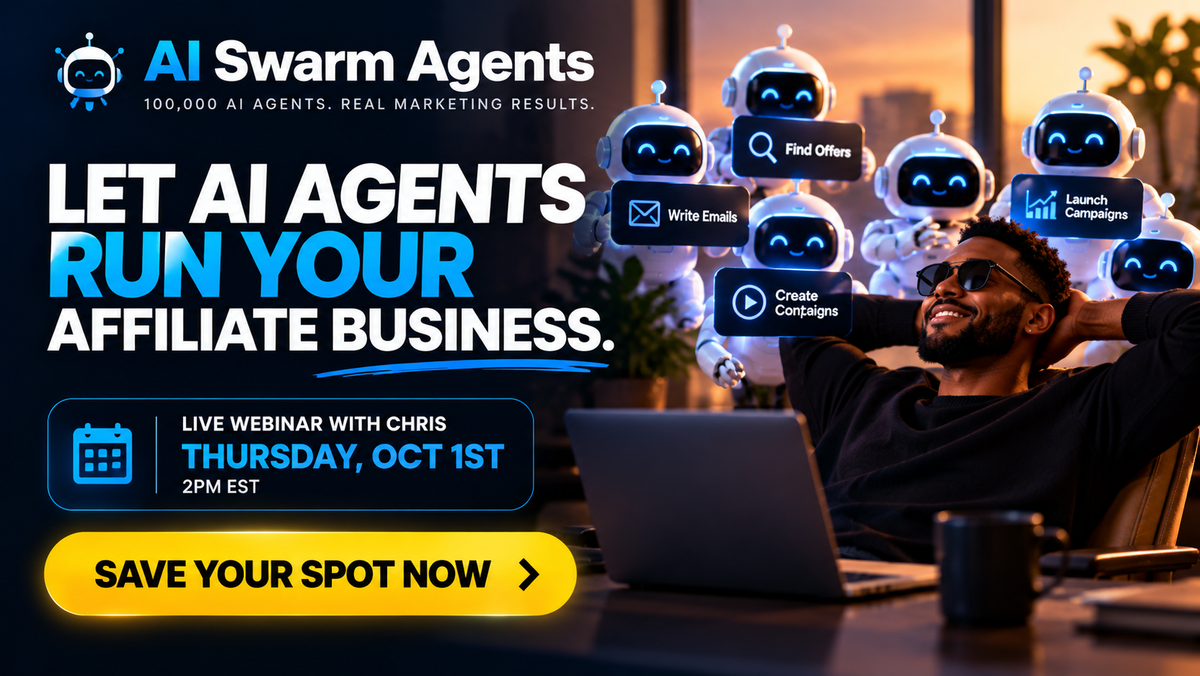 His "bot army" runs the business while he disappears