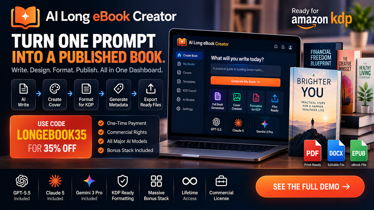 Stop Paying Ghostwriters When This App Writes Full Books For You
