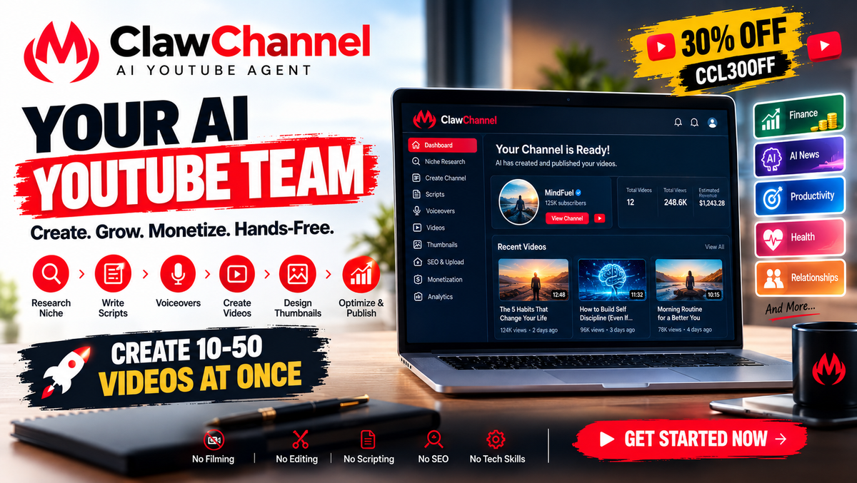 😯Did you see what ClawChannel is doing for people?