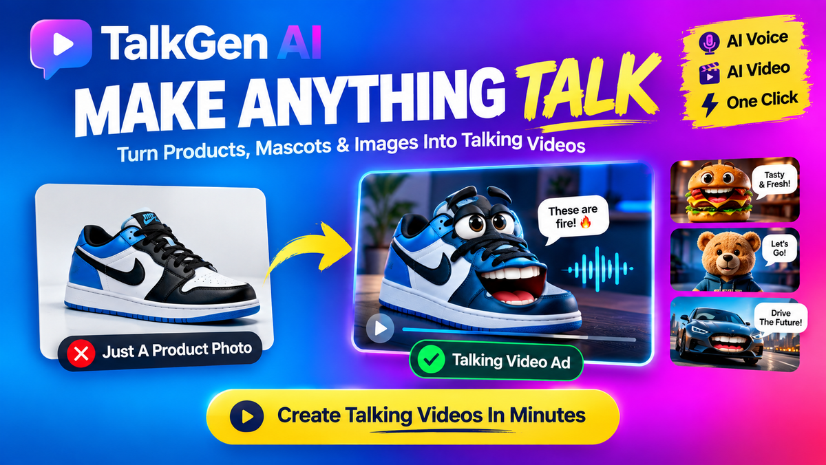 Finally… AI Can Make ANYTHING Talk