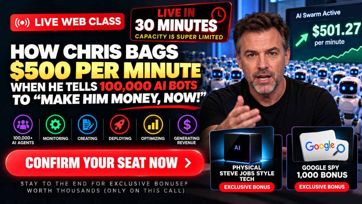 ⚠️ ACTION REQUIRED: confirm your seat (we're live in 10 mins)