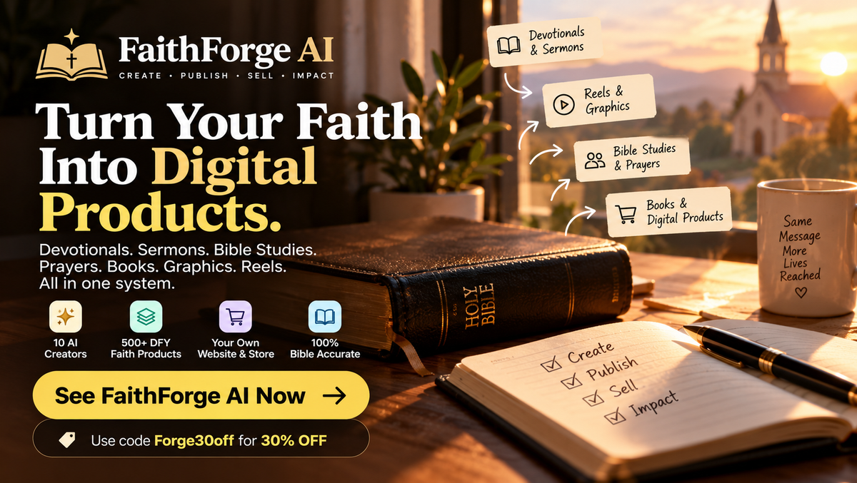 Your faith just became the most underserved niche on the internet