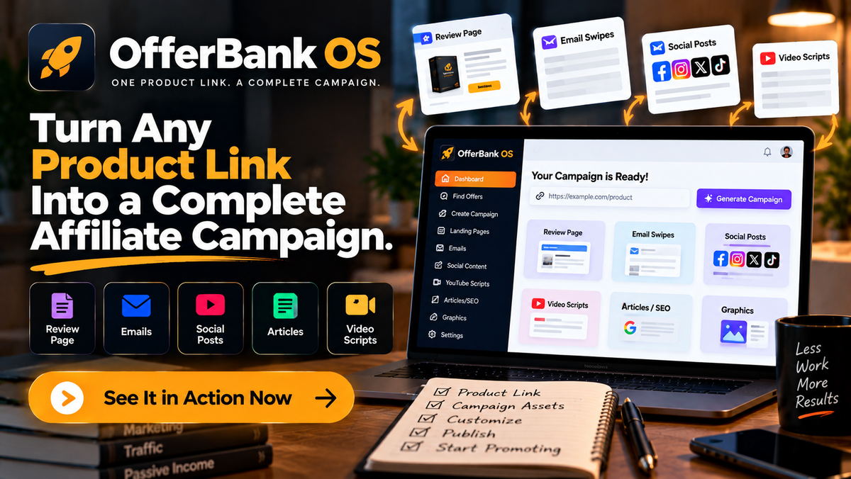 One affiliate link can now start an entire campaign, here's how