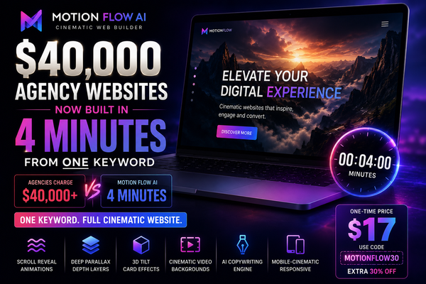 🎬 A $40,000 website just got built in 4 minutes (proof inside)