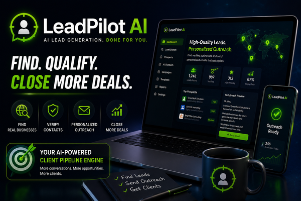 You are not bad at sales you are bad at finding real leads