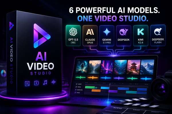 6 elite AI models competing to build your video, you pick the winner
