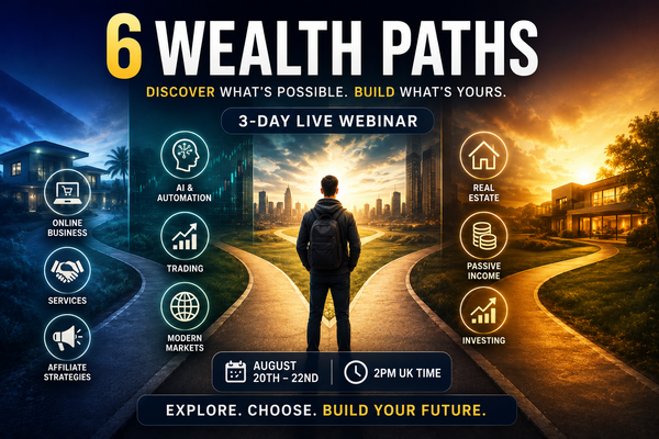 You were taught how to get income, not how to build financial options
