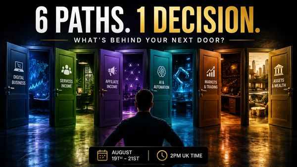 One of these six paths could completely change what you consider possible