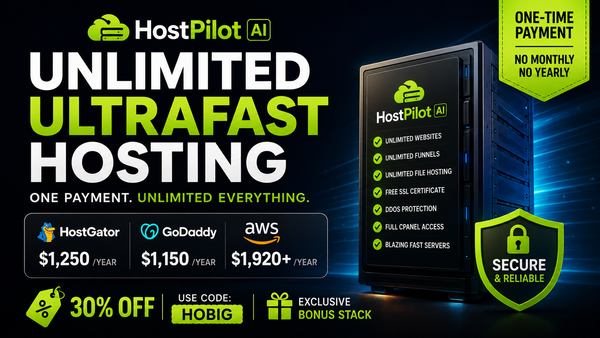 Guess What Just Became Optional: Your Hosting Bill