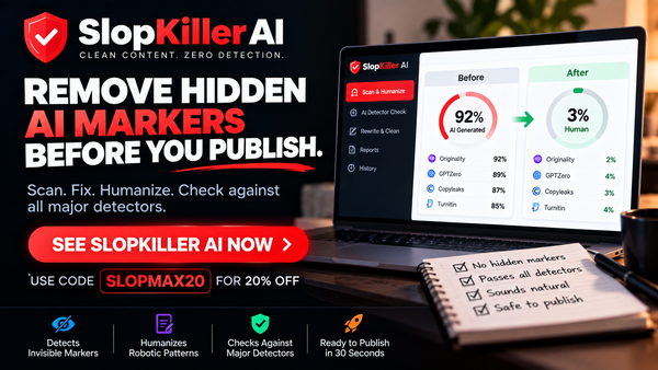 Before you publish another AI-generated piece, check what is hiding inside