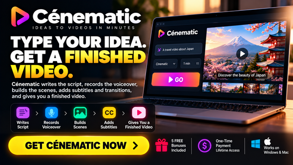 Cénematic is LIVE 🔥