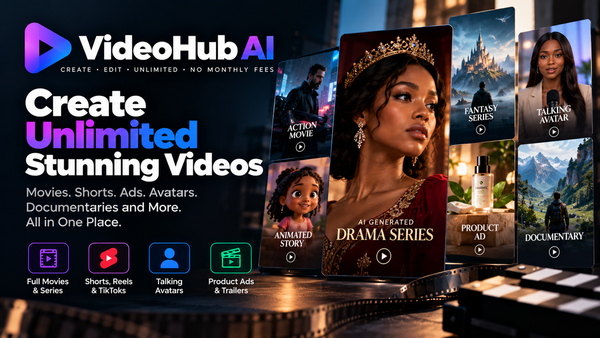 🎬 VideoHub AI Is LIVE: Unlimited Videos, ZERO Credit Limits!