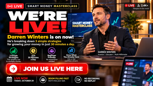 Join Now We're LIVE