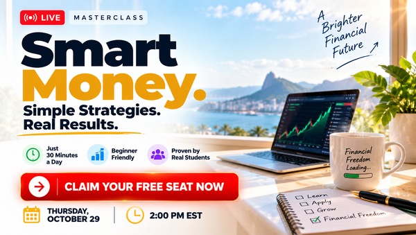 Your free seat to the Smart Money Masterclass
