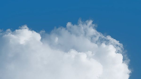 Photo of clouds to demonstrate the positive results of using treatments by Dr. John Sarno to relieve fibromyalgia pain.