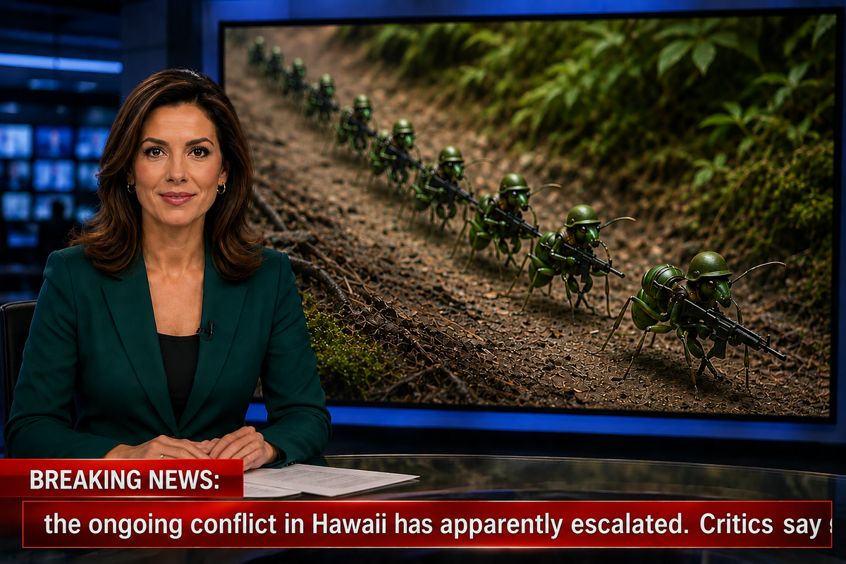The Grubby Politics of Hawaiian Ants  - A case for genocide?