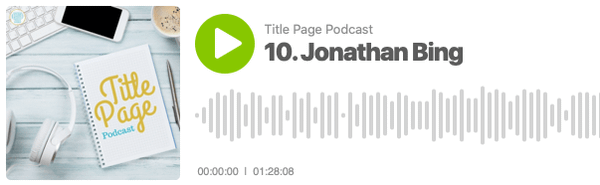 So much fun to be on Alissa Miles’ Title Page Podcast!