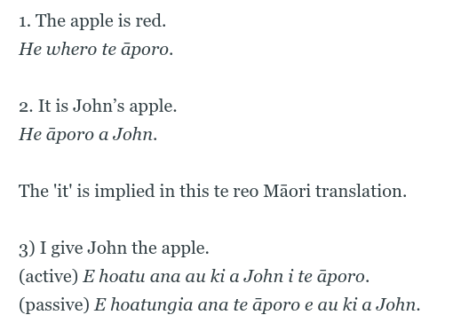 Tim Ferriss’ sentences in te reo Māori