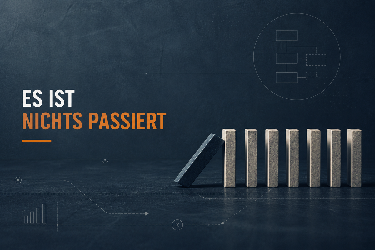 Es ist nichts passiert